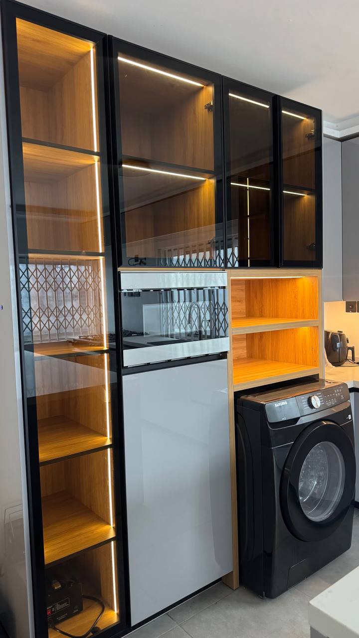 Backlit Display Cabinetry